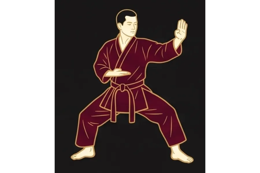 Karate — ilustrace